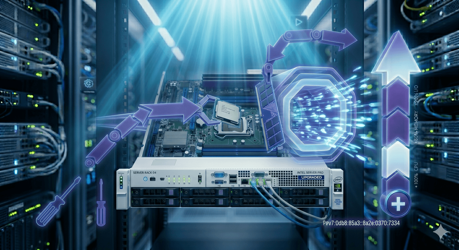 Server Hardware Upgrades illustration
