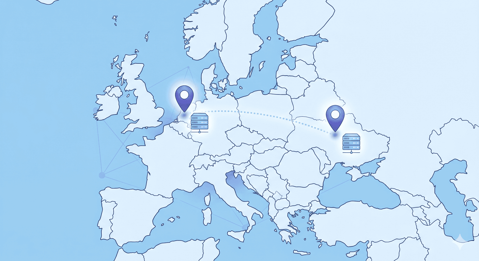 Server Location Choices illustration